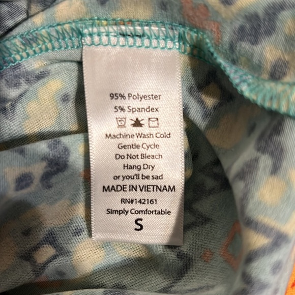 NWOT Lularoe Julia dress in cute multi print. Size S. - Picture 5 of 5